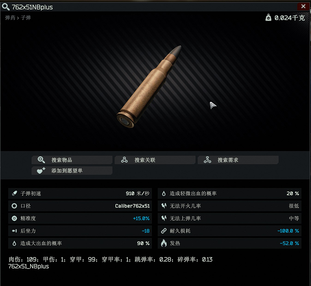 高穿深低甲伤子弹-NB系列子弹-超级模块衍生-ODDBA社区